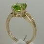 14K Gold 1421 Peridot Ring
