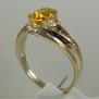 14K Gold 1816 Citrine Ring