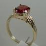 14K Gold 2971 Garnet Ring