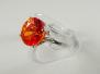 S.S. 119 Orange CZ Ring