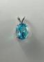 S.S. 1323 Blue Topaz Pendant