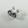 S.S. 3266 Mystic Fire Topaz Earrings