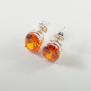 S.S. 3267 Orange CZ Earrings