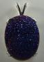 S.S. 3482 Cobalt Flat Druzy Pendant